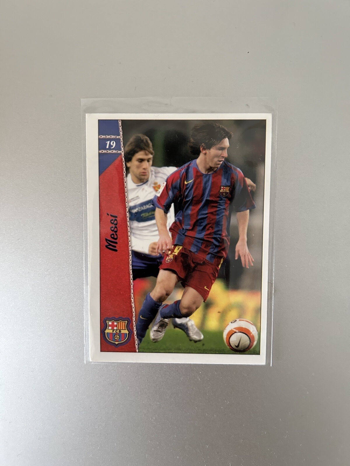 Ficha 19 Lionel Messi Mundicromo Fichas de la Liga 2006-07