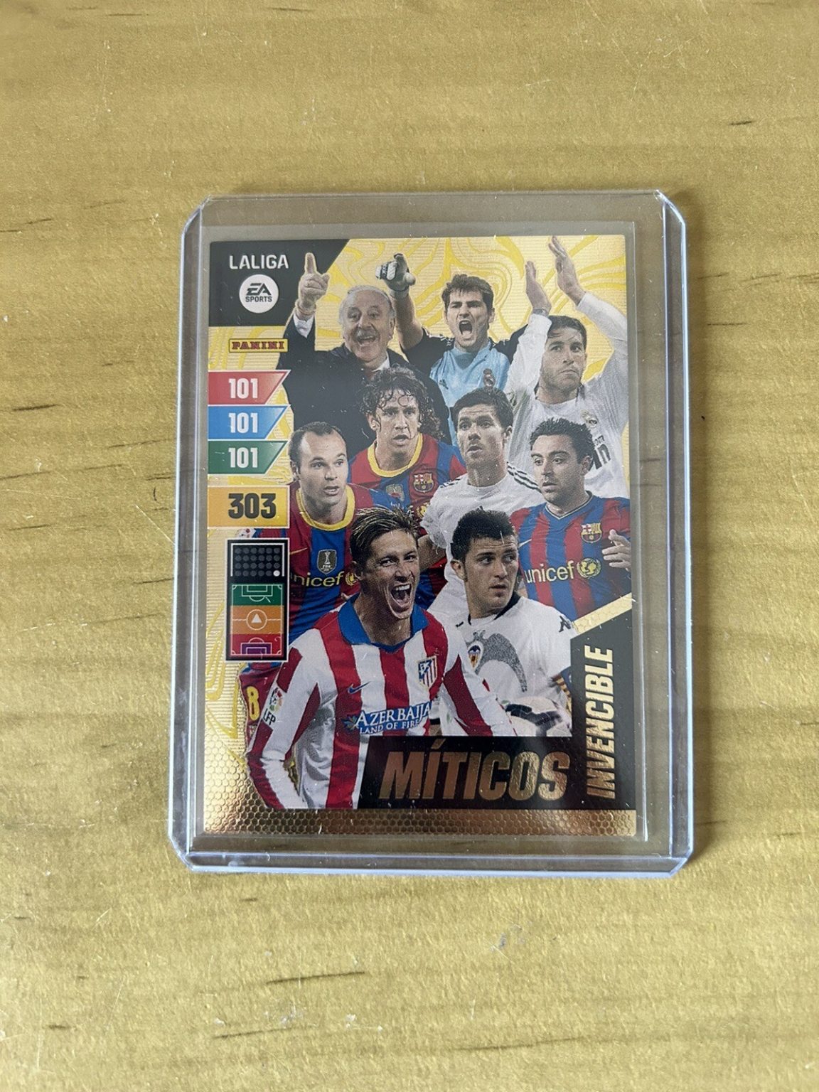 Carta Míticos Invencible Adrenalyn XL LaLiga 2023-24 Panini