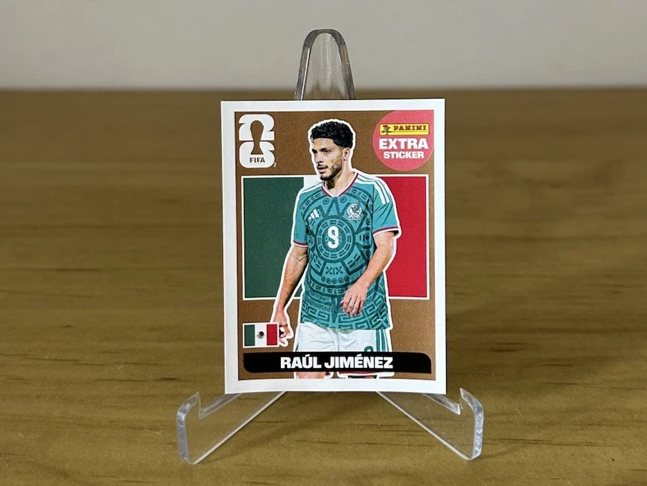 Extra Sticker Bronce Raúl Jiménez Panini FIFA World Cup 2026
