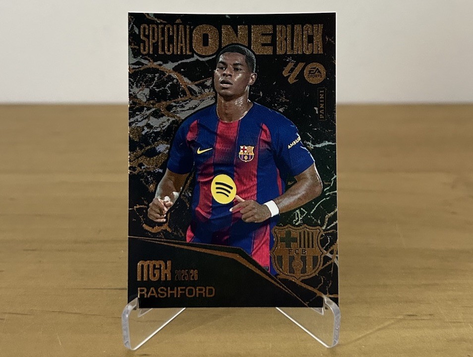 Carta Marcus Rashford Special One Black Megacracks LaLiga 2025-26 FC Barcelona