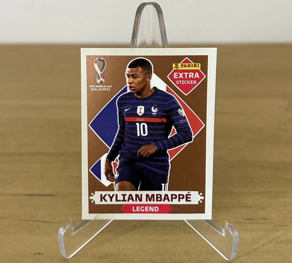 Extra Sticker Legend Bronce Kylian Mbappé Panini FIFA World Cup Qatar 2022