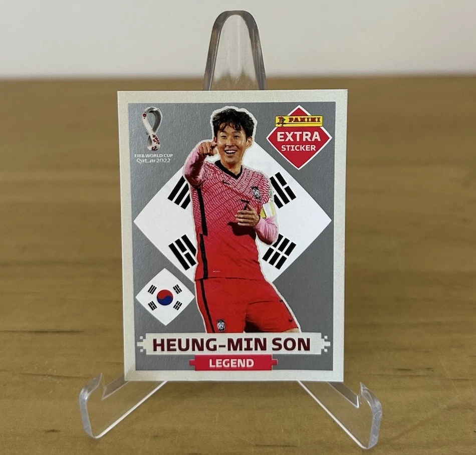 Extra Sticker Legend Plata Heung-Min Son Panini FIFA World Cup Qatar 2022