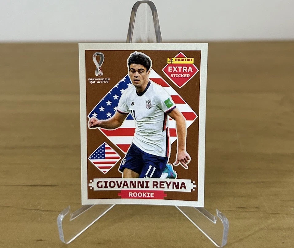 Extra Sticker Rookie Bronce Giovanni Reyna Panini FIFA World Cup Qatar 2022