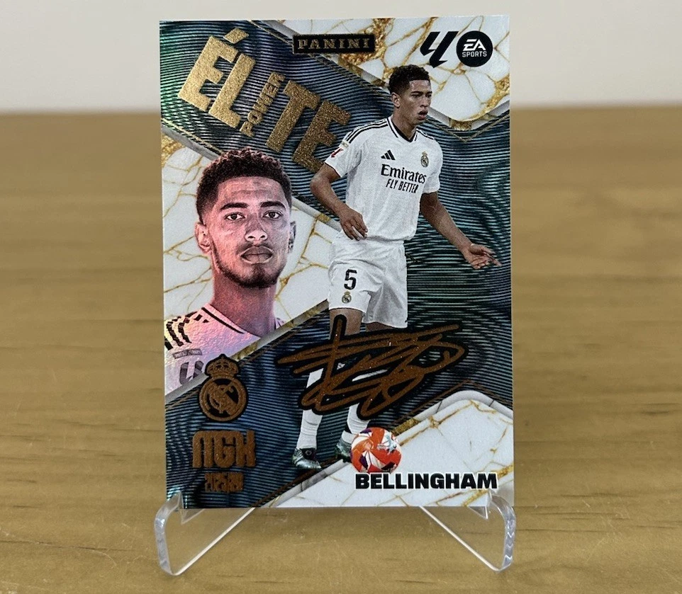 Carta Jude Bellingham Elite Power P1 Firmada Panini Megacracks LaLiga 2025-26