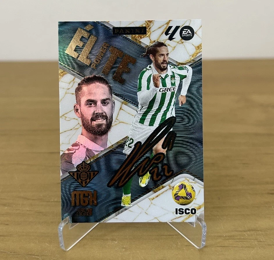 Carta Isco Elite Power P7 Firmada Panini Megacracks LaLiga 2025-26 Real Betis