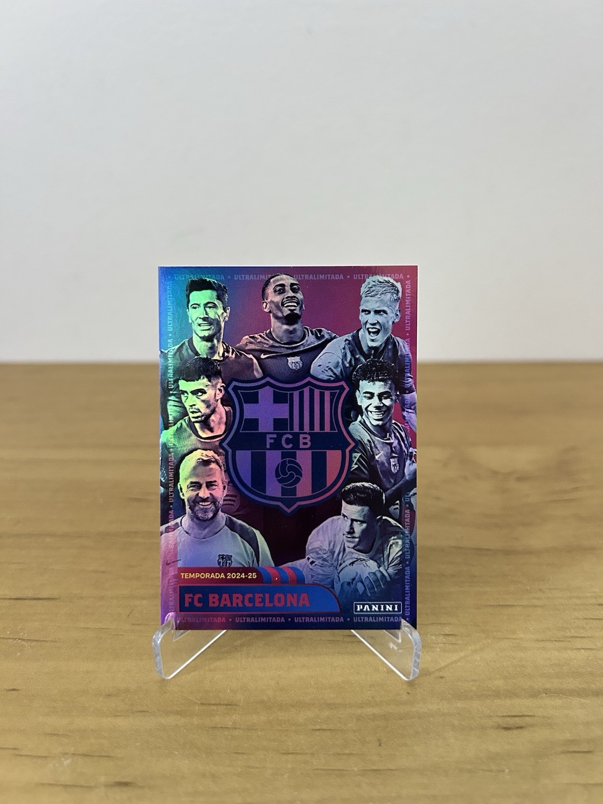 Card Única Ultralimitada Lamine Yamal y Pedri Panini Club FC Barcelona 2024-25