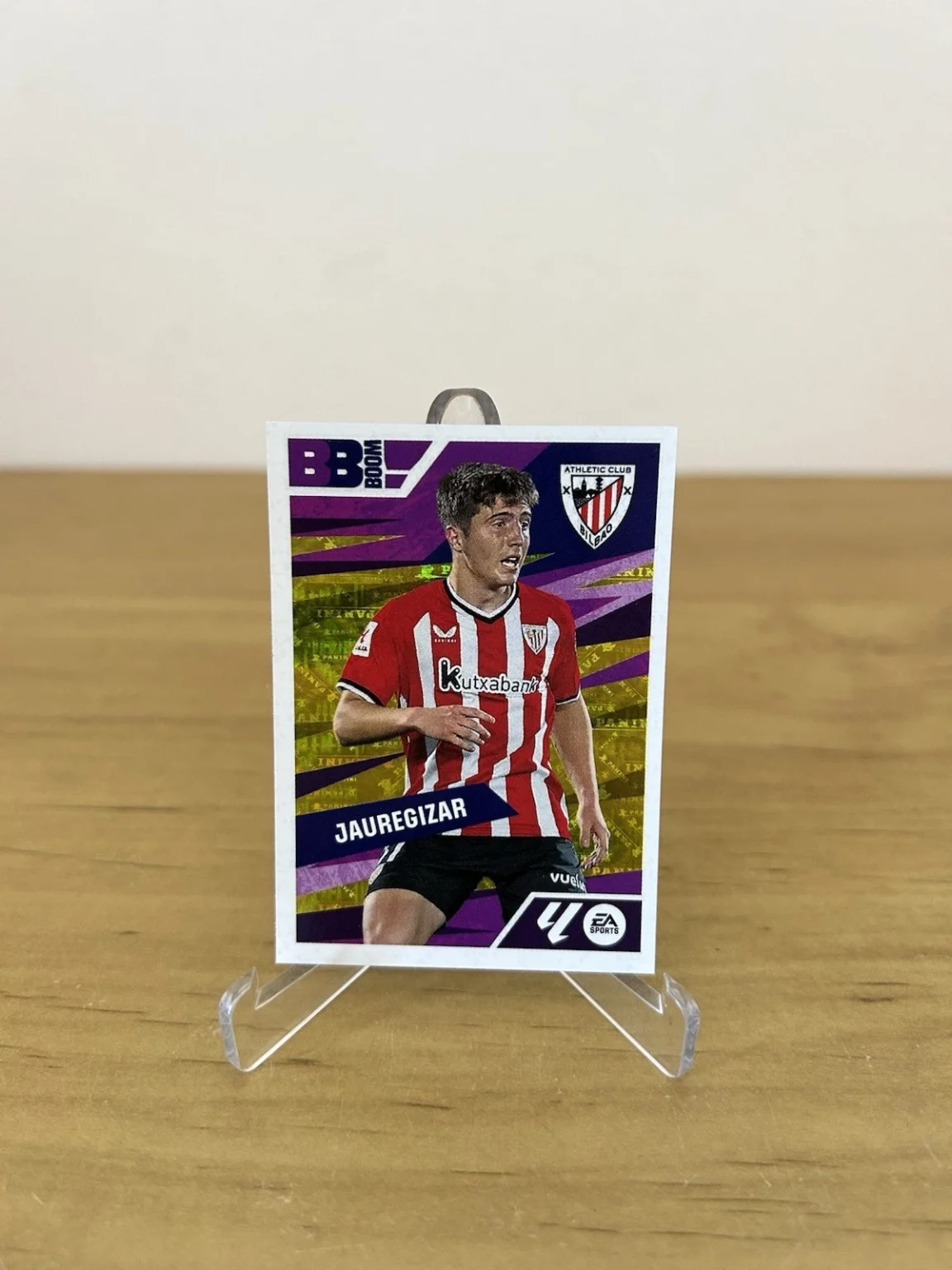 Cromo Mikel Jauregizar Rookie BB Boom 11 bis Athletic Club LaLiga Este 2024-25