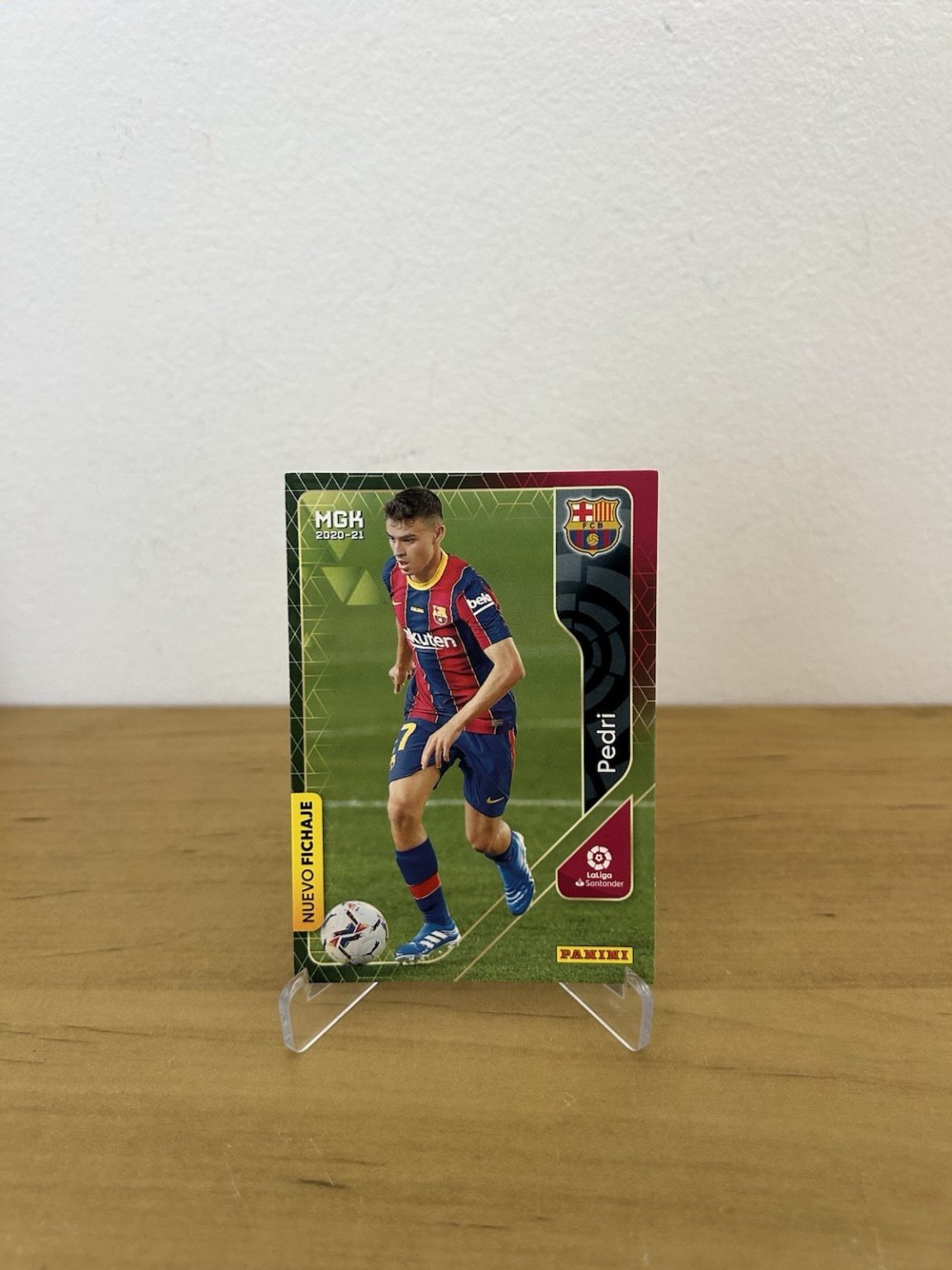 Rookie card Pedri Nuevo Fichaje 430 Megacracks LaLiga 2020-21 Panini FC Barcelona