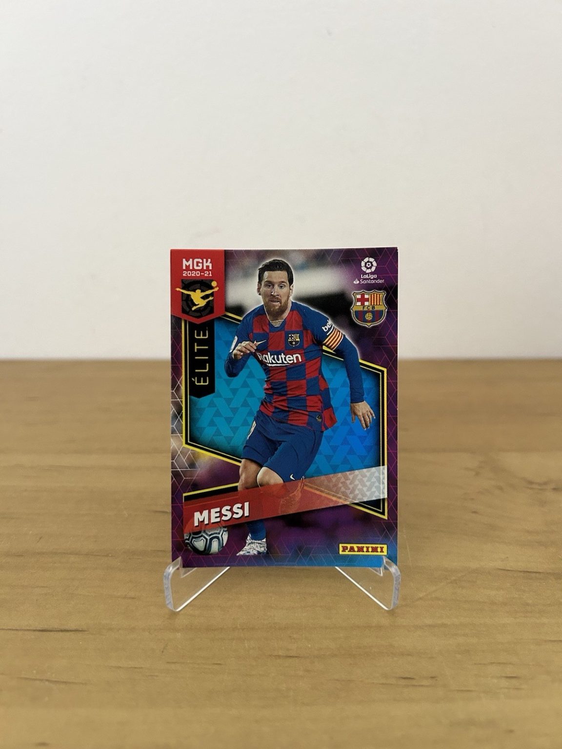 Carta Lionel Messi Elite 378 Megacracks LaLiga 2020-21 Panini FC Barcelona