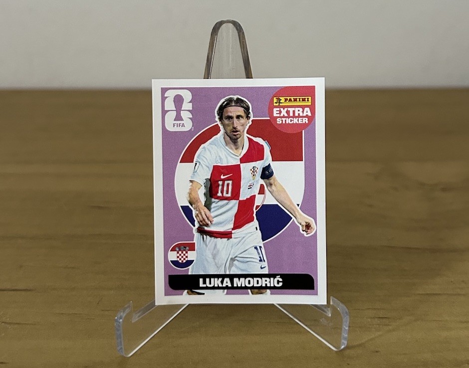 Extra Sticker Rosa Luka Modric Panini FIFA World Cup 2026