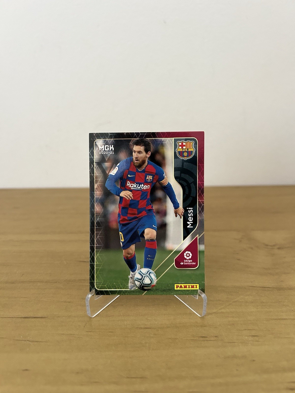 Carta Lionel Messi 70 Megacracks LaLiga 2020-21 Panini FC Barcelona