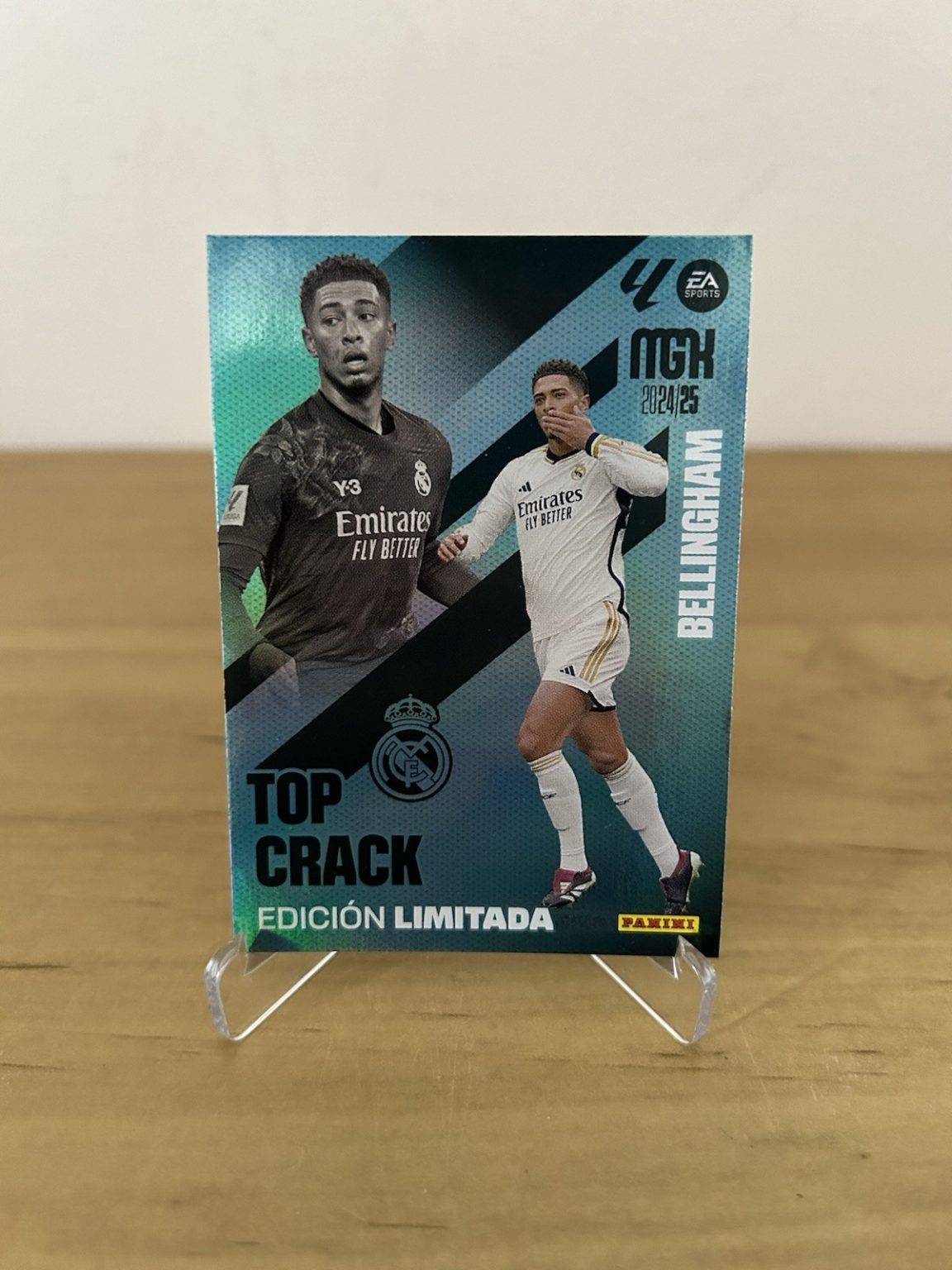 Carta Jude Bellingham Edición Limitada Megacracks LaLiga 2024-25 Real Madrid