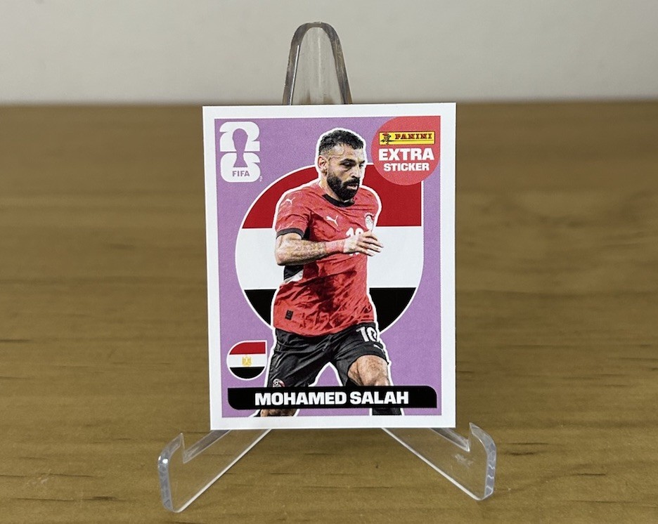 Extra Sticker Rosa Mohamed Salah Panini FIFA World Cup 2026