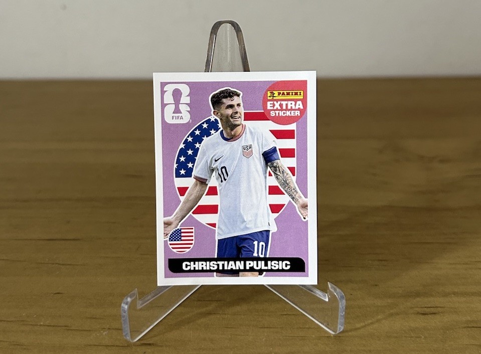Extra Sticker Rosa Christian Pulisic Panini FIFA World Cup 2026