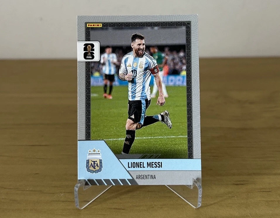 Carta Lionel Messi Starter Pack S1 Panini Prizm Monopoly FIFA World Cup 2026
