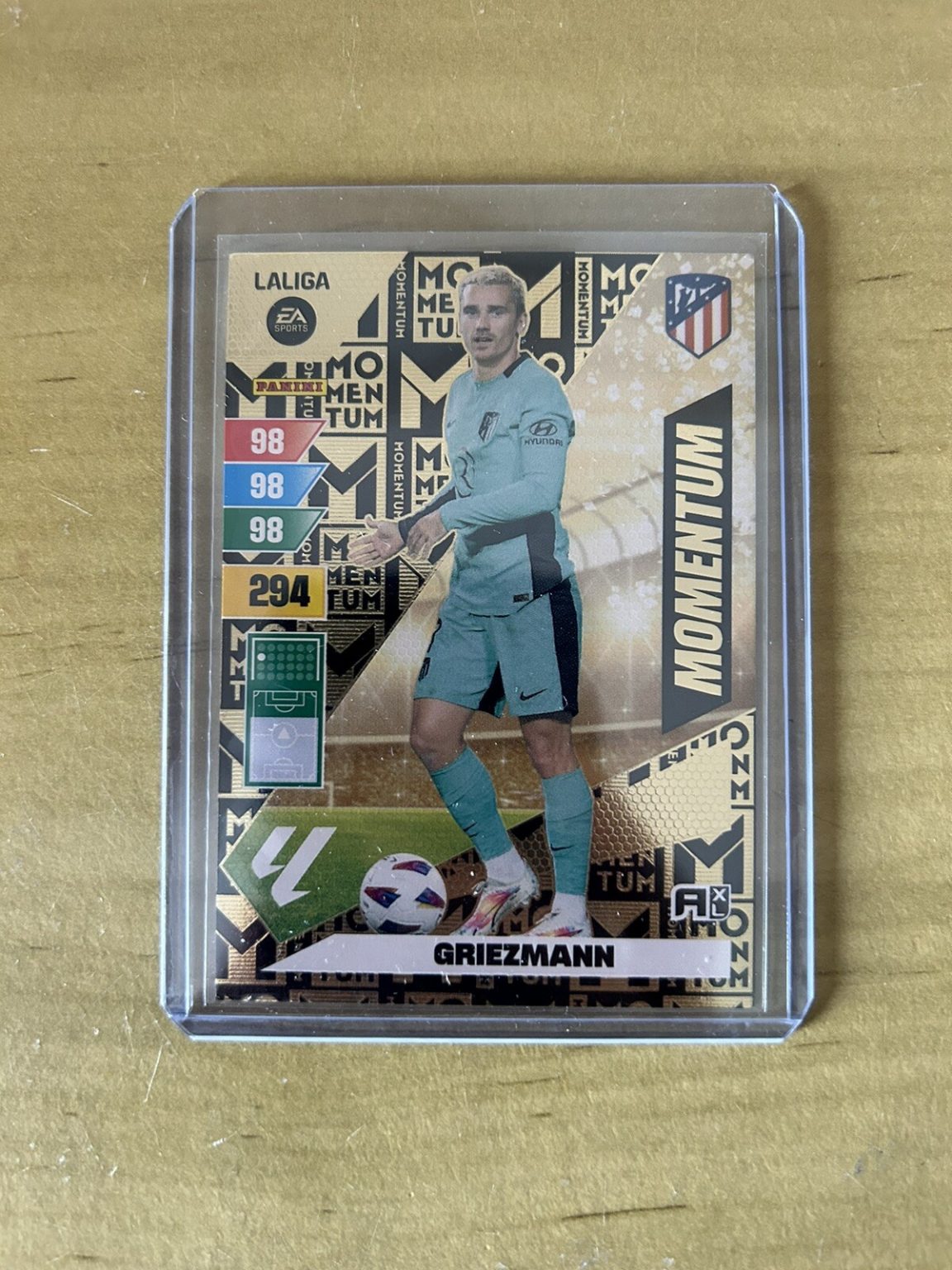 Carta Antoine Griezmann Momentum Adrenalyn XL LaLiga 2023-24 Atlético de Madrid