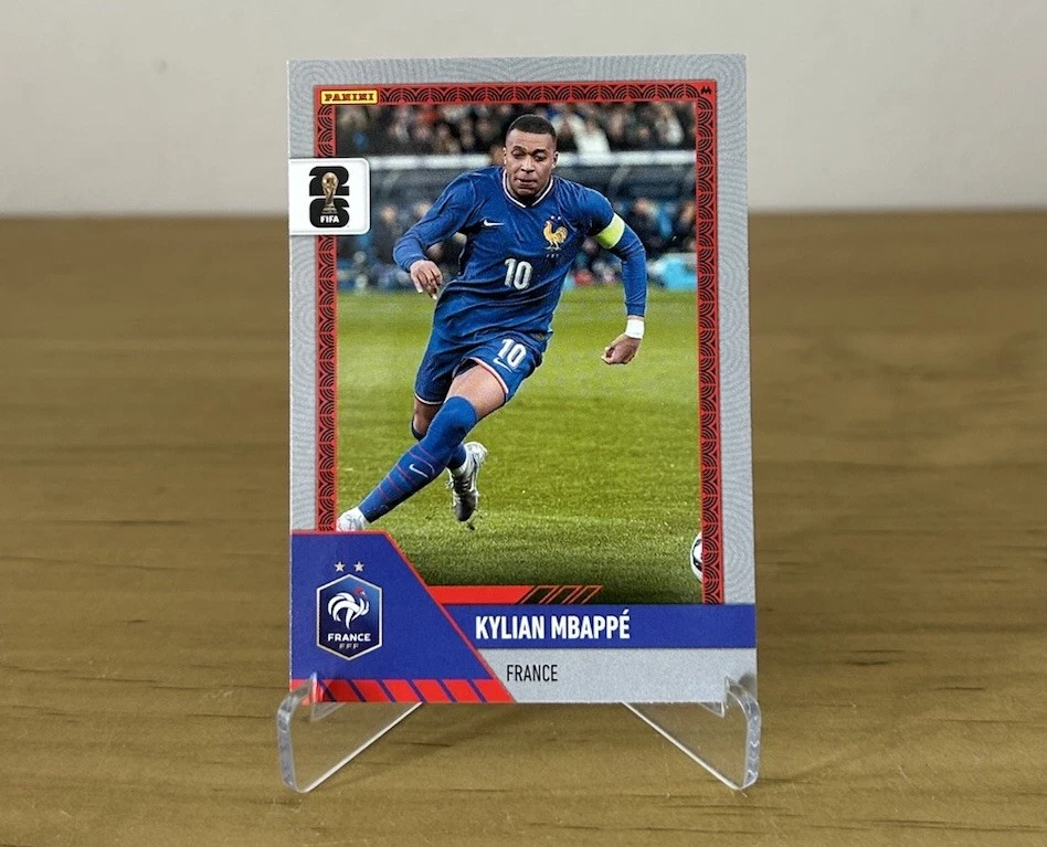 Carta Kylian Mbappé Starter Pack S5 Panini Prizm Monopoly FIFA World Cup 2026