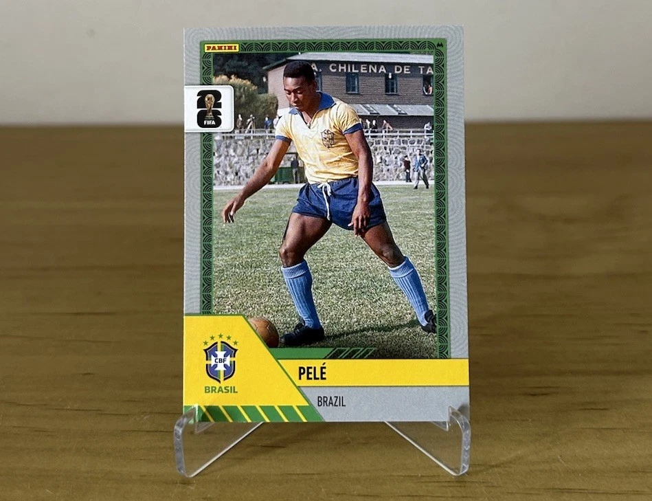 Carta Pelé Starter Pack S6 Panini Prizm Monopoly FIFA World Cup 2026