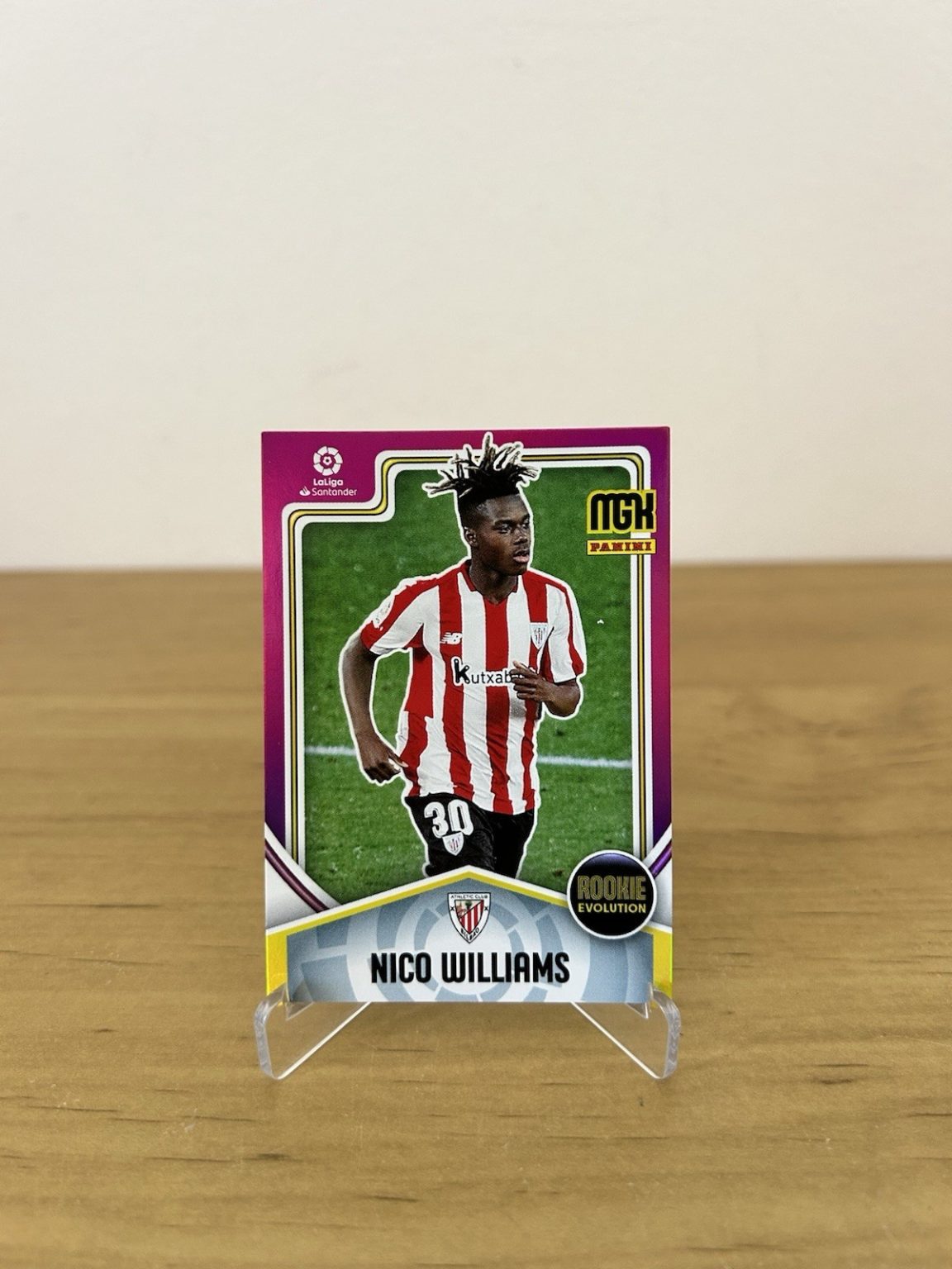 Carta Nico Williams Rookie Evolution 399 Megacracks LaLiga 2021-22 Panini