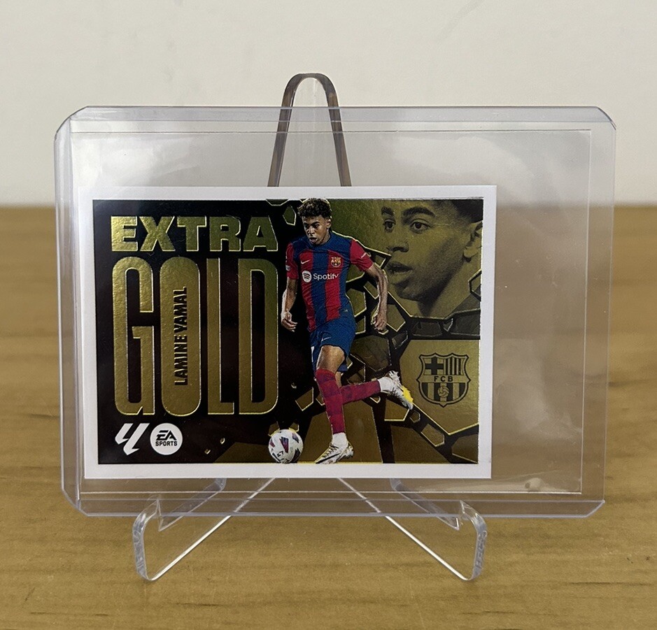 Cromo Lamine Yamal Extra Gold LaLiga Este 2024-25 Panini FC Barcelona