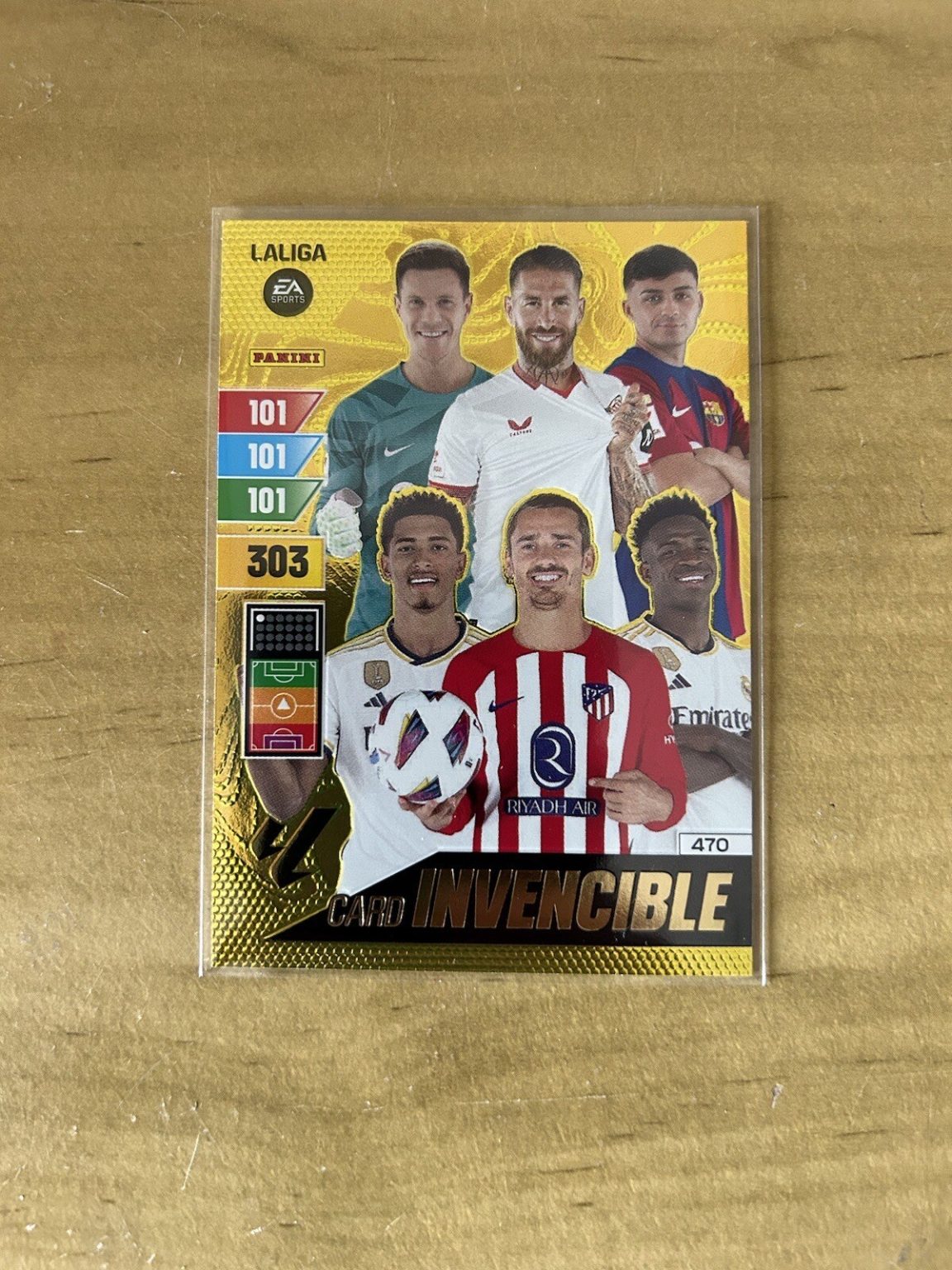Carta Invencible 470 Panini Adrenalyn XL LaLiga 2023-24