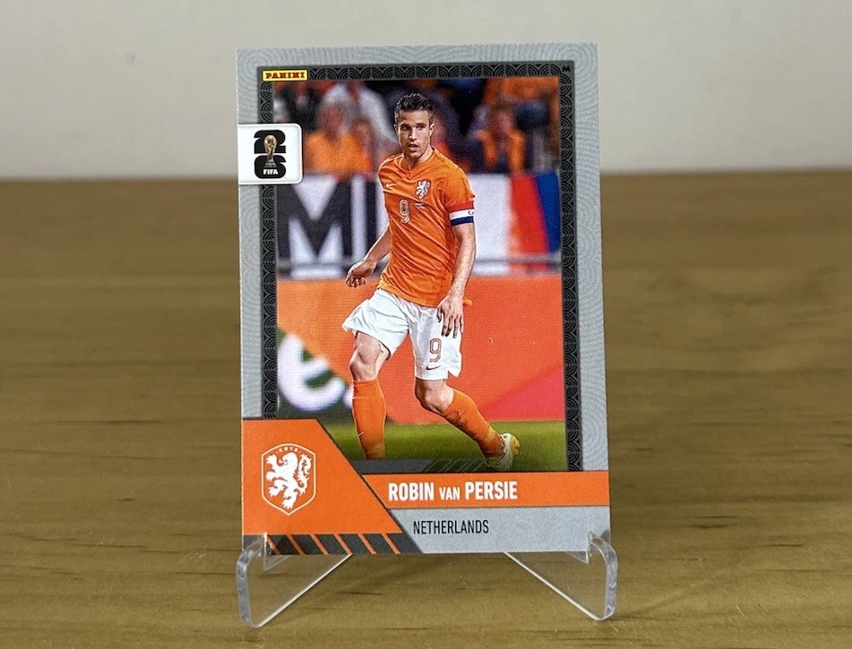 Carta Robin van Persie Starter Pack S4 Panini Prizm Monopoly FIFA World Cup 2026