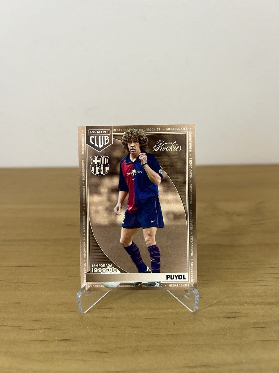 Carta Carles Puyol Mega Rookies Panini Club FC Barcelona 2024-25