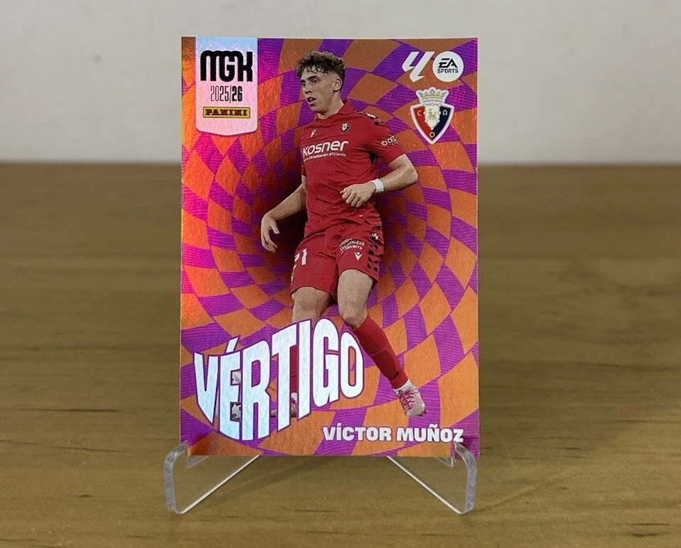 Cromo Victor Muñoz Vertigo 510 CA Osasuna Megacracks 2025-26 Panini