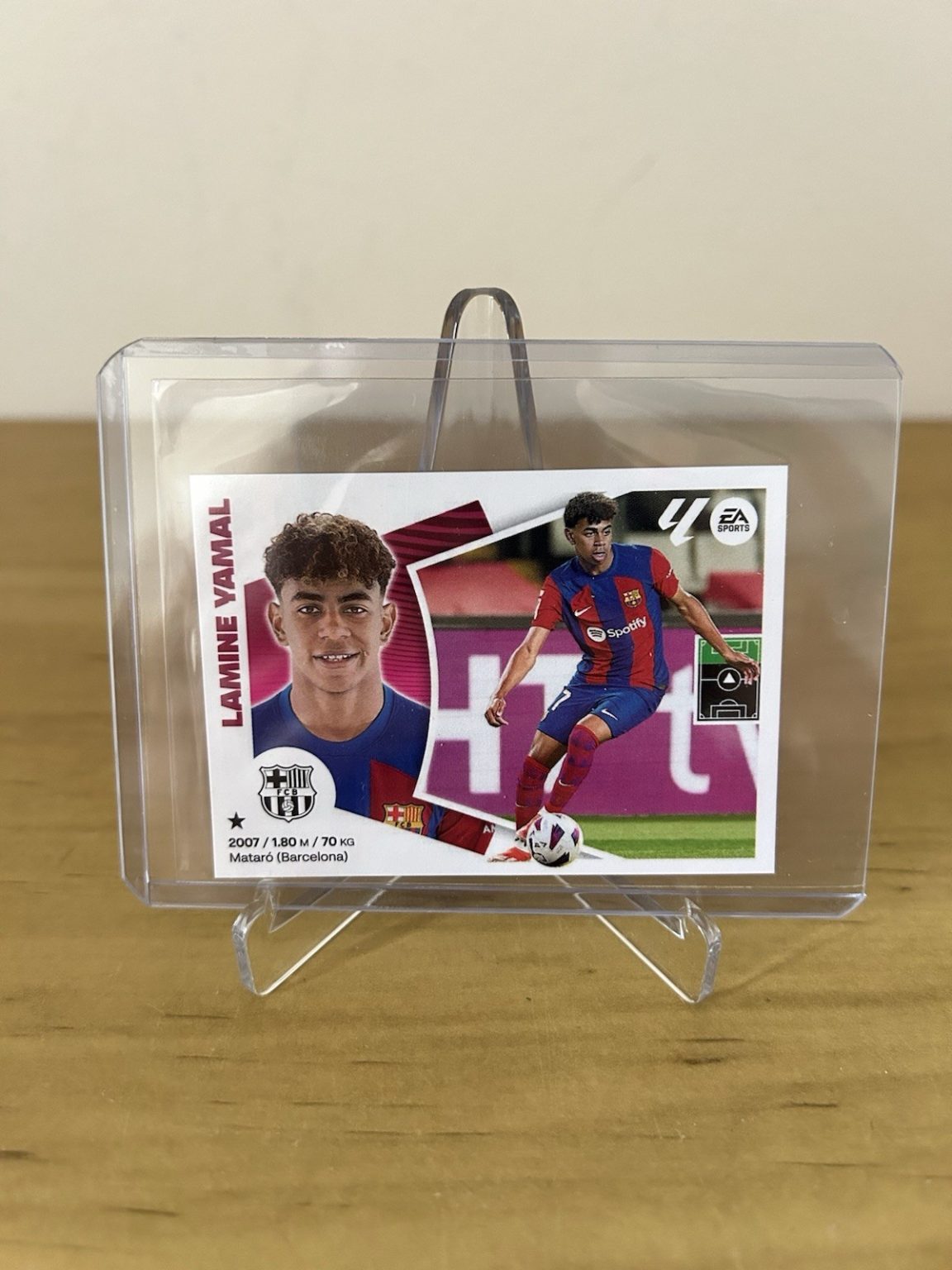 Cromo Lamine Yamal 20 LaLiga Este 2024-25 Panini FC Barcelona segundo año