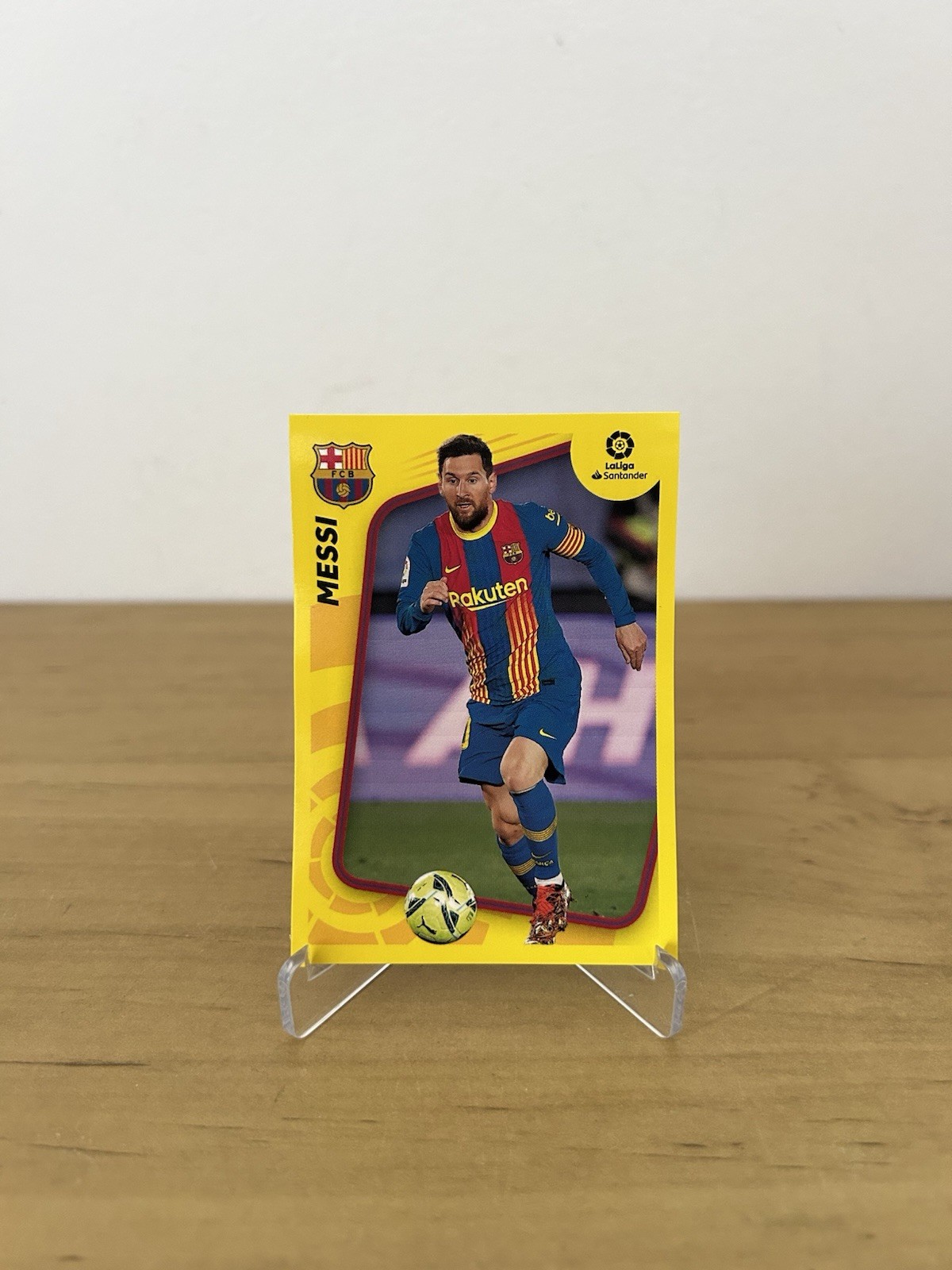 Cromo Lionel Messi 3 LaLiga Este 2021-22 Panini FC Barcelona