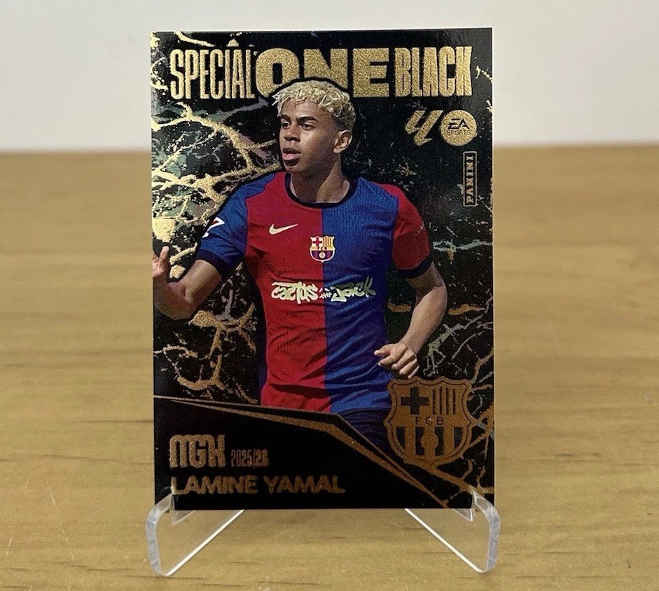 Carta Lamine Yamal Special One Black Megacracks LaLiga 2025-26 FC Barcelona
