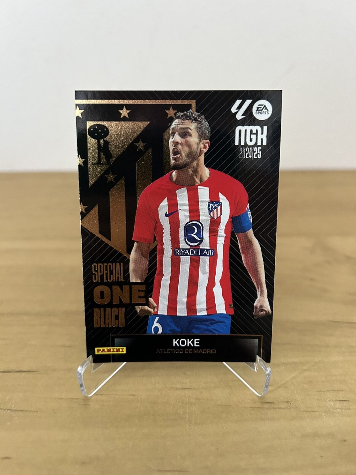 Carta Koke Special One Black Megacracks LaLiga 2024-25 Atlético de Madrid