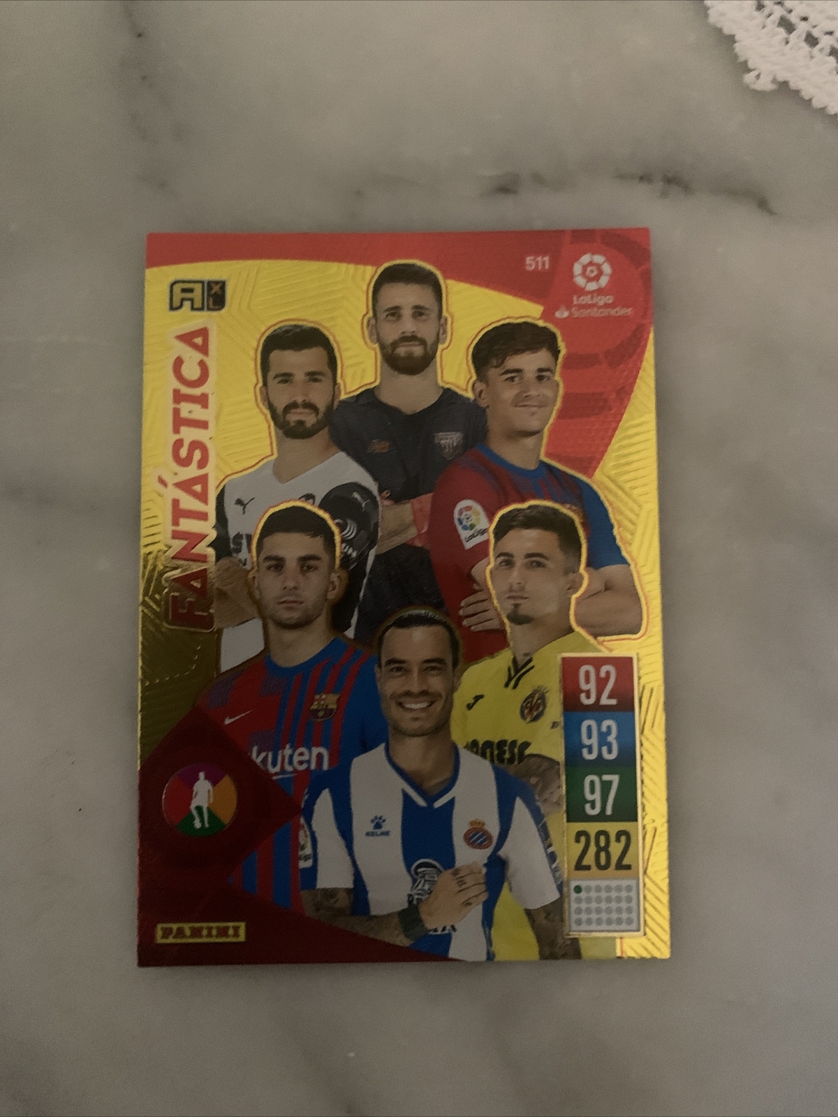 Carta Fantástica 511 Panini Adrenalyn XL LaLiga 2021-22