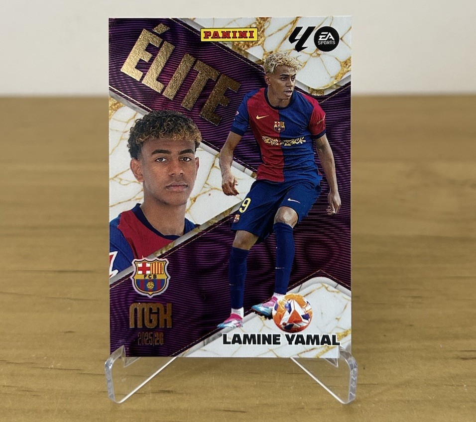 Carta Lamine Yamal Elite 9 Megacracks LaLiga 2025-26 Panini FC Barcelona