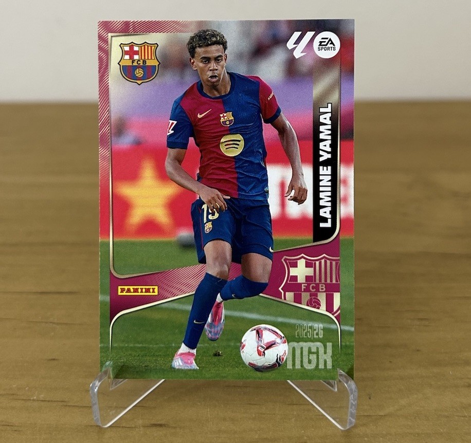 Carta base 88 Lamine Yamal Megacracks LaLiga 2025-26 Panini FC Barcelona