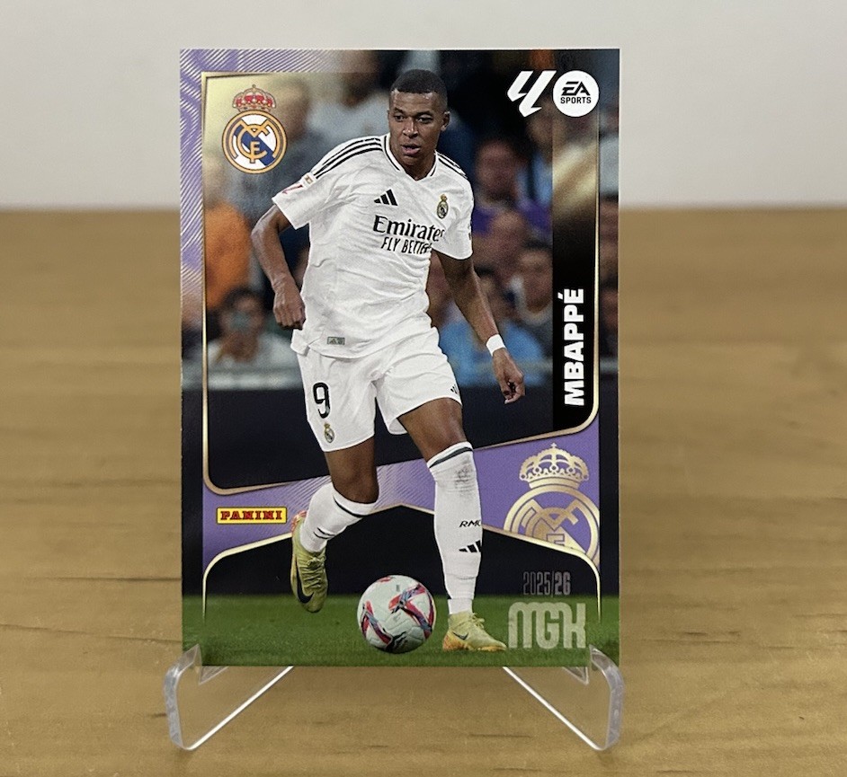 Carta Kylian Mbappé 232 segundo año Megacracks LaLiga 2025-26 Real Madrid