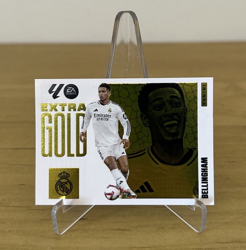 Cromo Jude Bellingham Extra Gold LaLiga Este 2025-26 Panini Real Madrid
