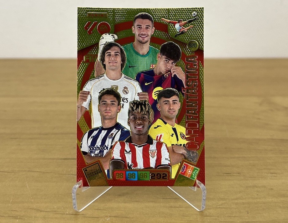 Carta Fantástica Nuevo Balón de Oro 520 Adrenalyn XL LaLiga 2025-26 Panini