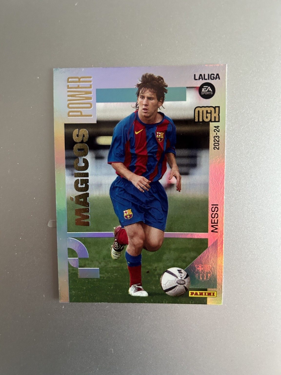 Lionel Messi Mágicos Power Paralela P439 Megacracks 2023-24 Panini