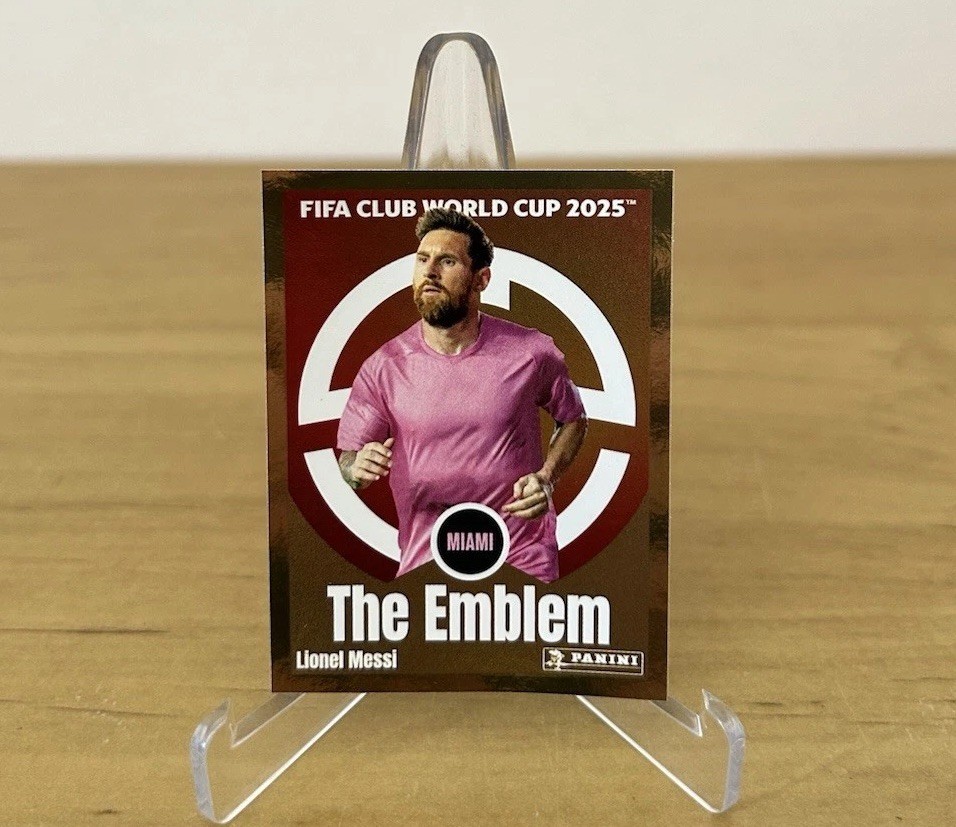 Lionel Messi The Emblem 59 Inter Miami Panini FIFA Club World Cup 2025