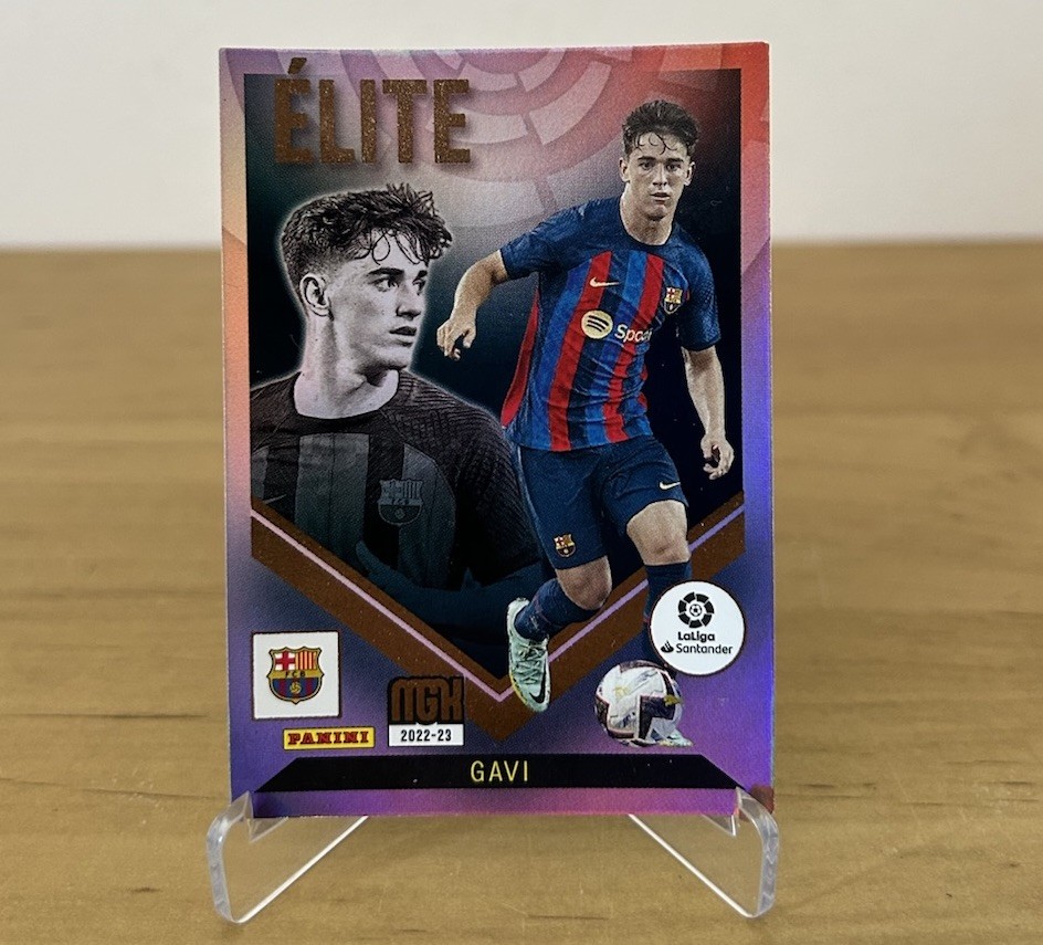 Gavi Elite 496 FC Barcelona Megacracks LaLiga 2022-23 Panini
