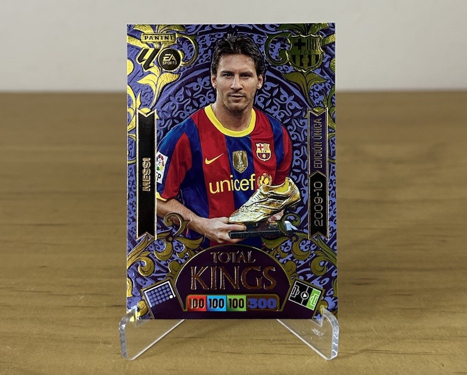 Lionel Messi Total Kings Balón de Oro 2009-10 Adrenalyn XL LaLiga 2025-26 Panini