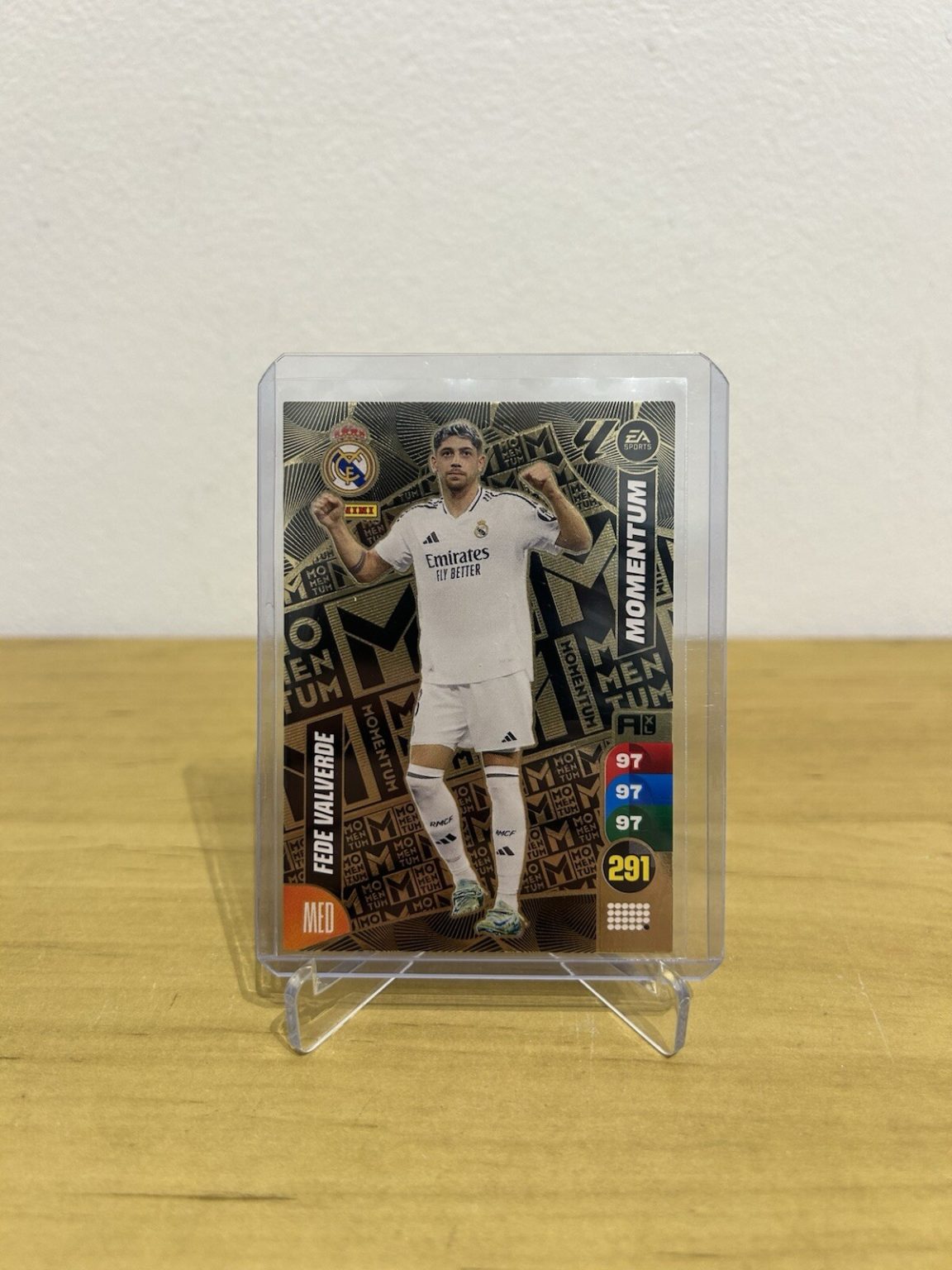 Fede Valverde Momentum Adrenalyn XL LaLiga 2024-25 Panini Real Madrid