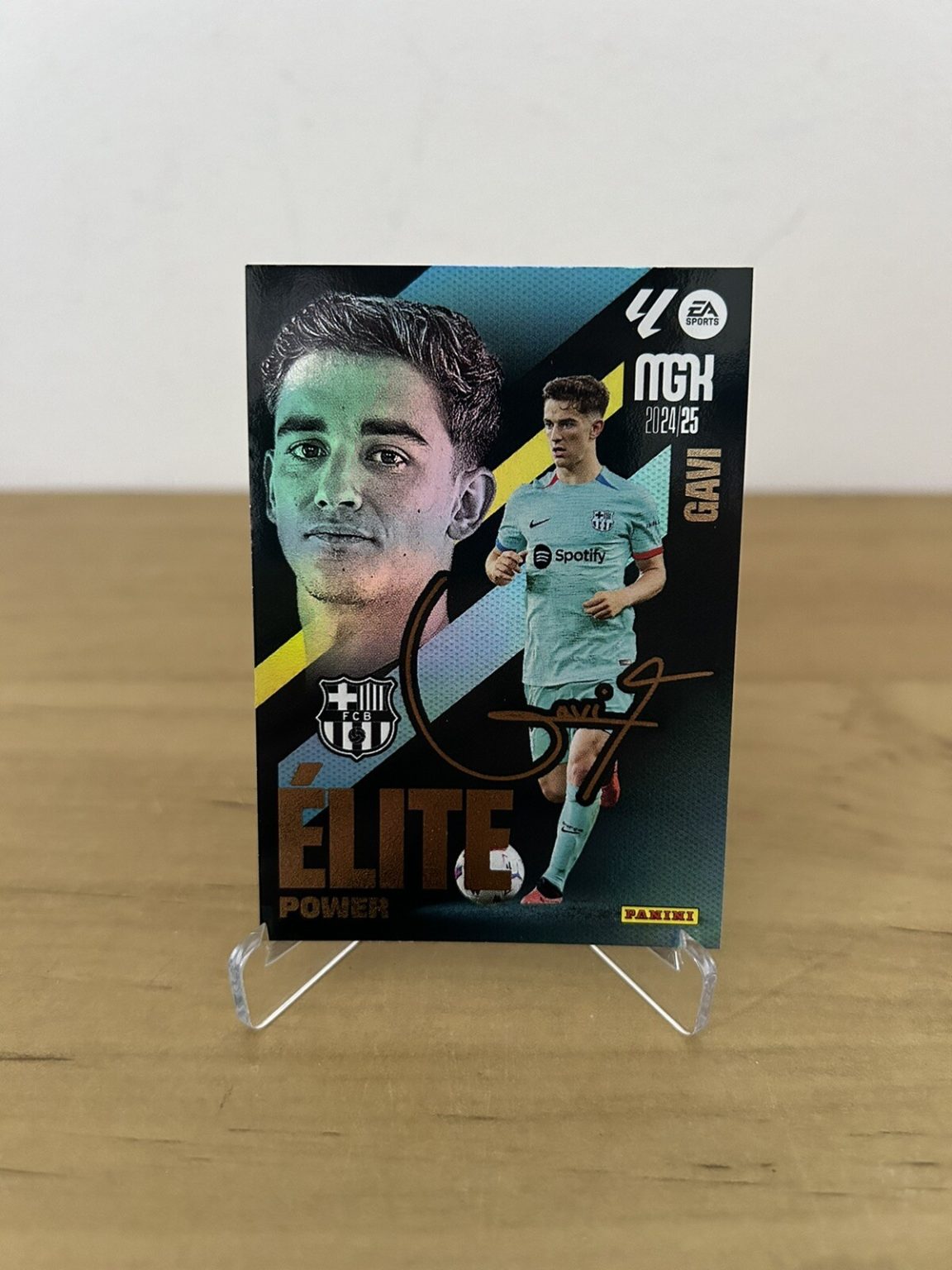 Gavi Elite Power 4 Megacracks LaLiga 2024-25 Panini FC Barcelona