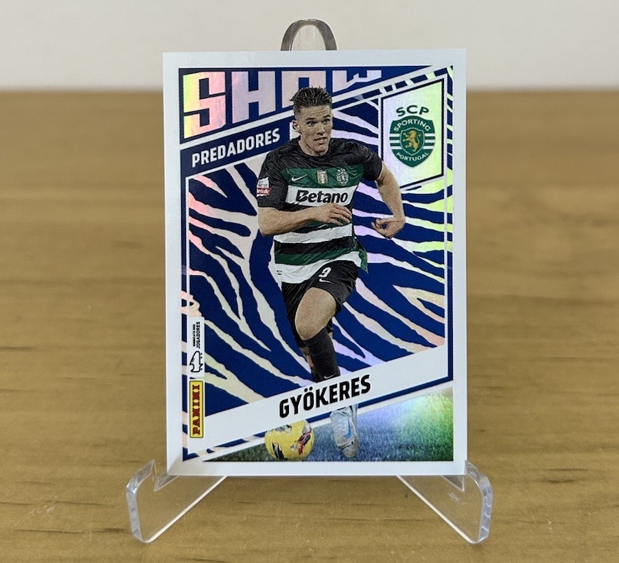 Viktor Gyökeres rookie 404 Panini Futebol Liga Portugal 2024-25 Sporting CP
