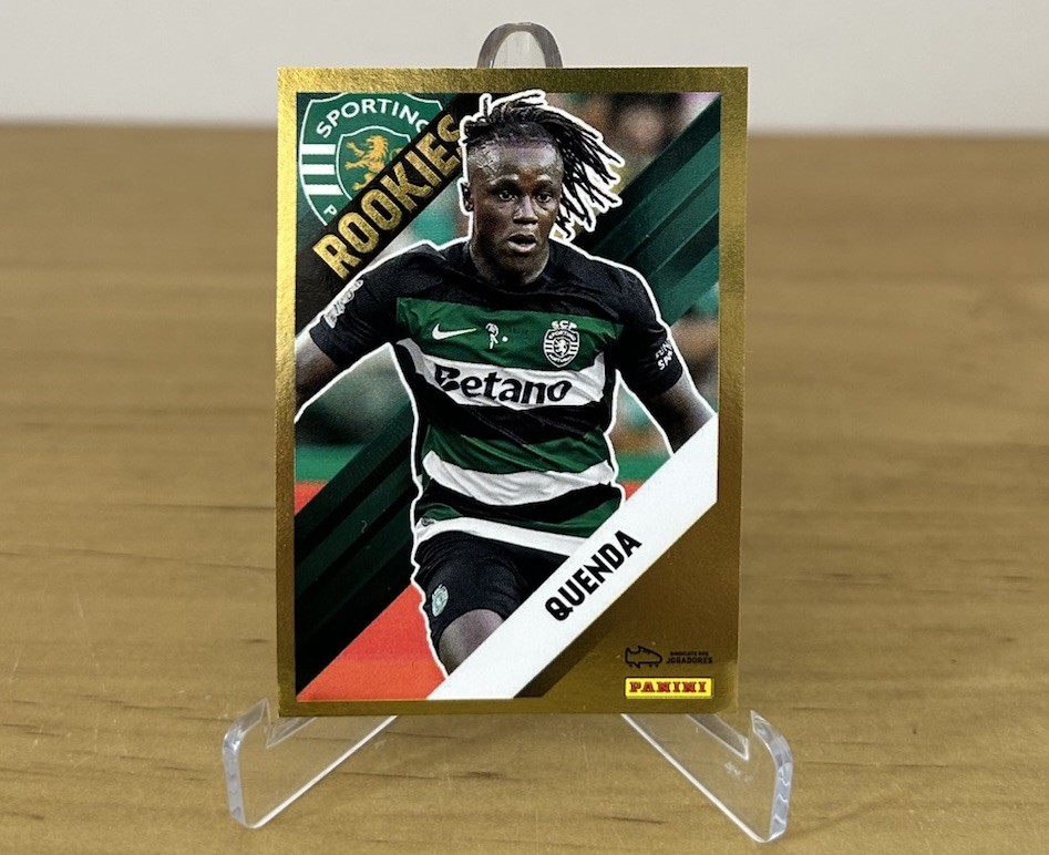 Geovany Quenda rookie 439 Panini Futebol Liga Portugal 2024-25 Sporting CP