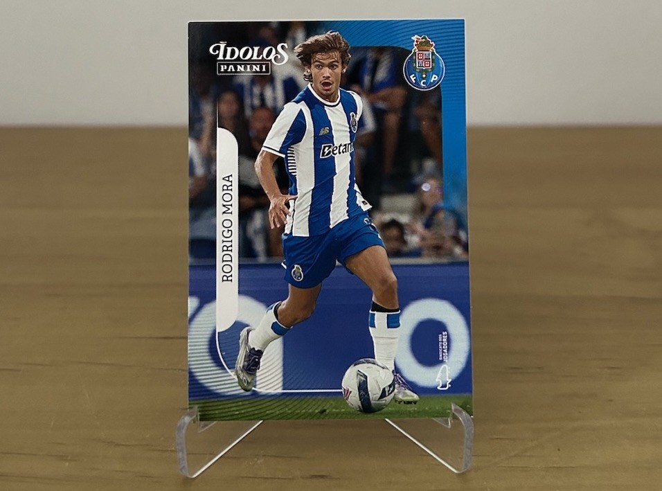 Rodrigo Mora rookie 51 Panini Ídolos Liga Portugal 2025-26 FC Porto