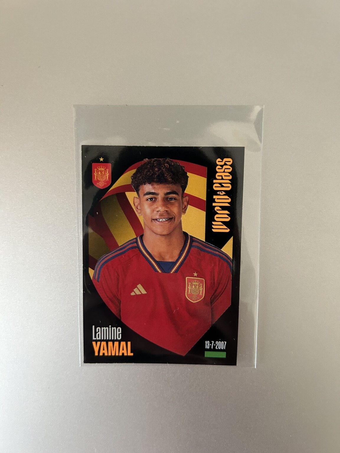 Lamine Yamal rookie 324 España Panini World Class 2024