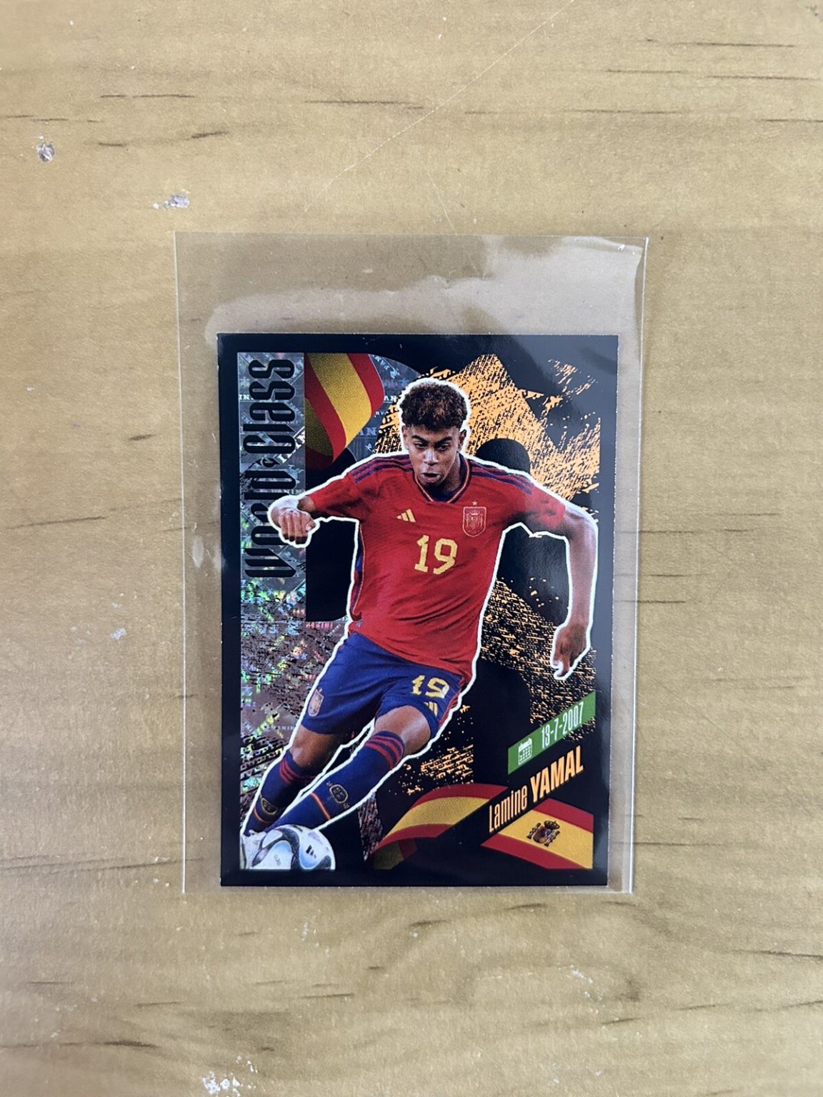 Lamine Yamal rookie 383 Rising Star España Panini World Class 2024