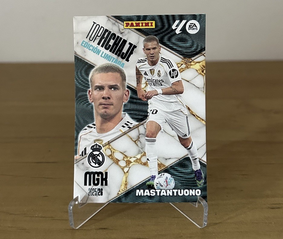 Franco Mastantuono Edición Limitada Fichaje Megacracks LaLiga 2025-26 Real Madrid